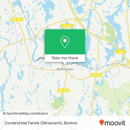 Mapa de Cornerstone Family Chiropractic