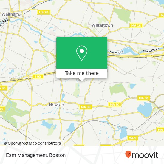 Esm Management map