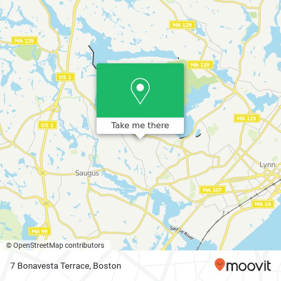 7 Bonavesta Terrace map