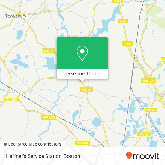 Haffner's Service Station map