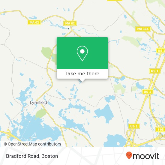 Mapa de Bradford Road