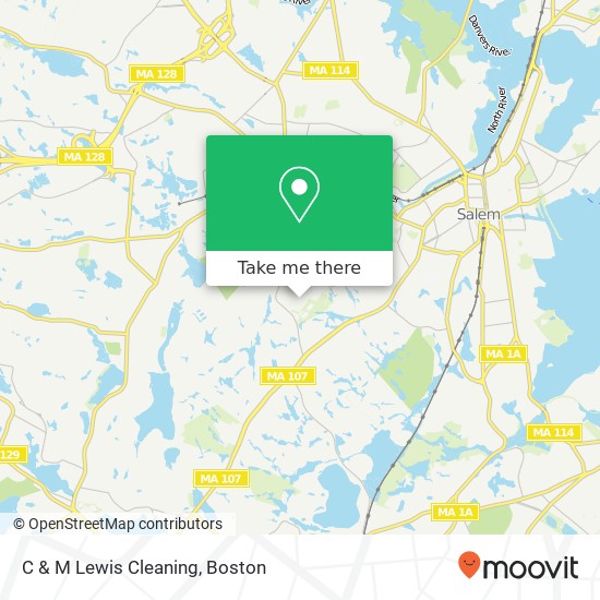 Mapa de C & M Lewis Cleaning