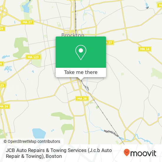 Mapa de JCB Auto Repairs & Towing Services (J.c.b Auto Repair & Towing)