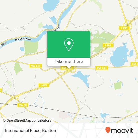 International Place map