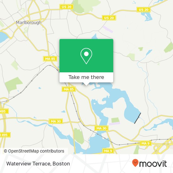 Waterview Terrace map