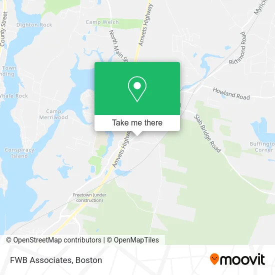 Mapa de FWB Associates