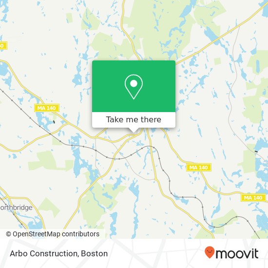 Arbo Construction map