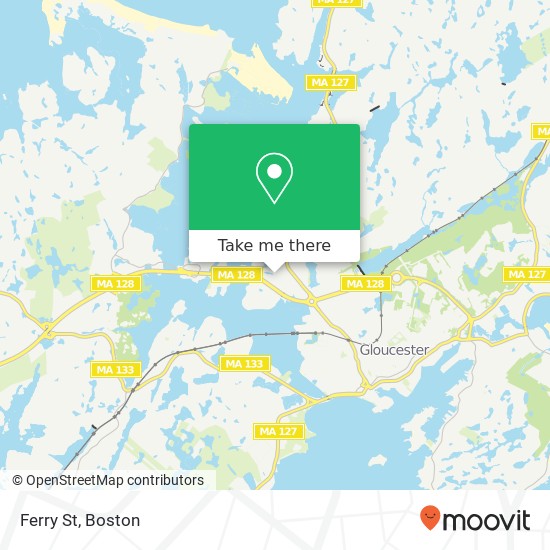 Mapa de Ferry St