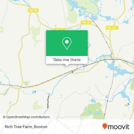 Mapa de Rich Tree Farm