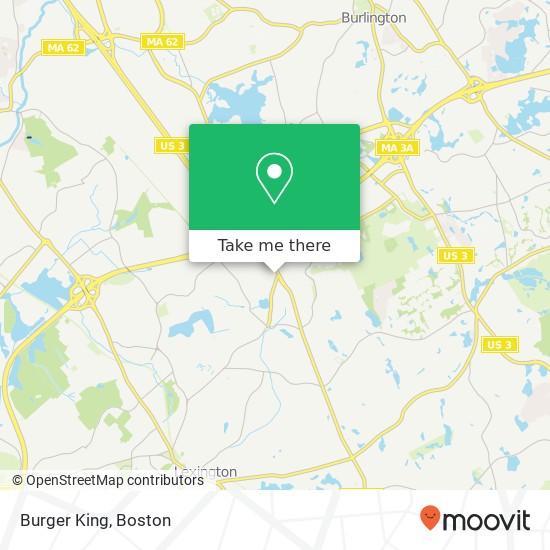 Burger King map