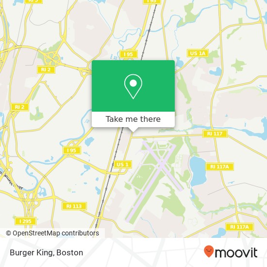 Burger King map