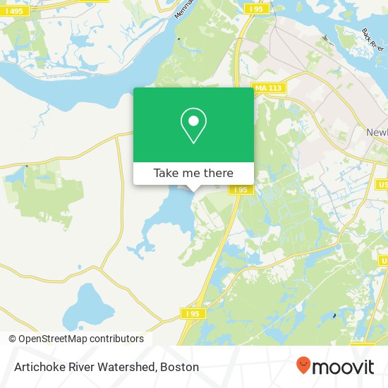 Mapa de Artichoke River Watershed