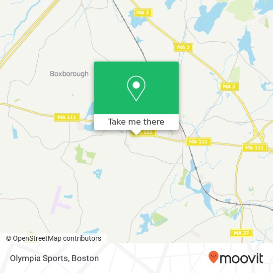 Olympia Sports map