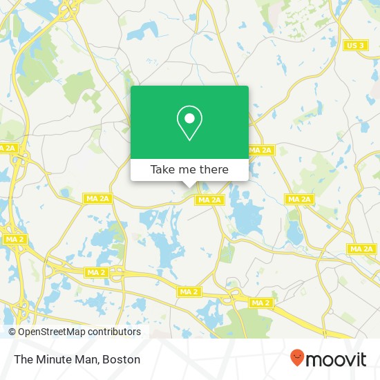 The Minute Man map