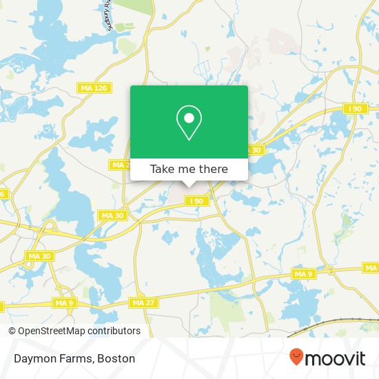 Daymon Farms map