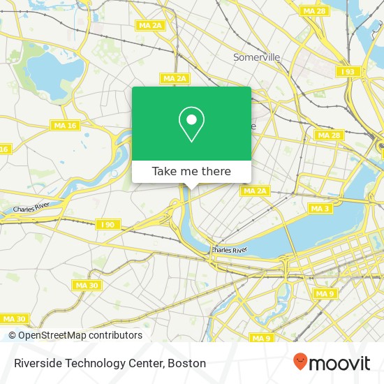 Mapa de Riverside Technology Center