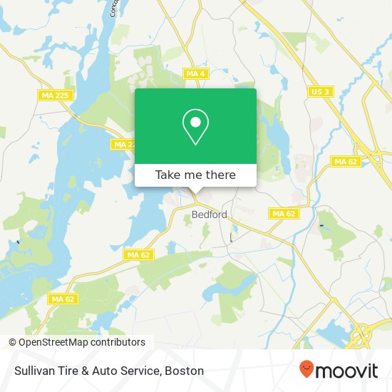 Sullivan Tire & Auto Service map