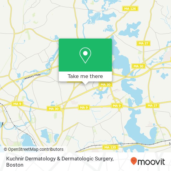 Mapa de Kuchnir Dermatology & Dermatologic Surgery