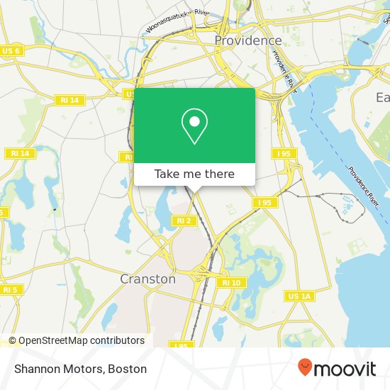 Shannon Motors map