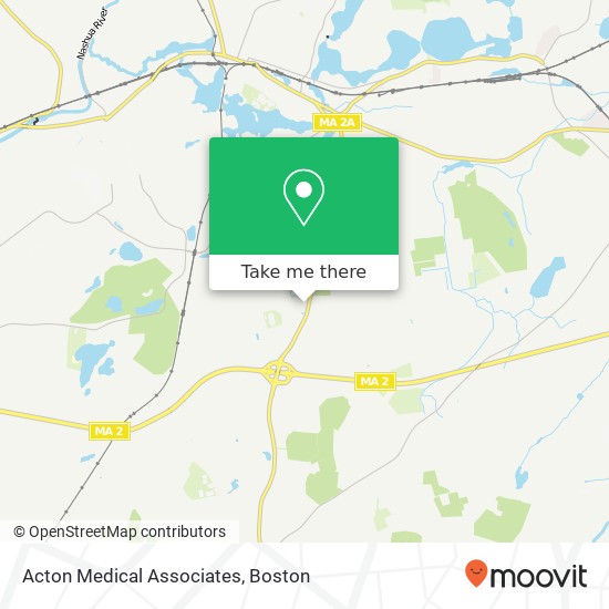 Mapa de Acton Medical Associates