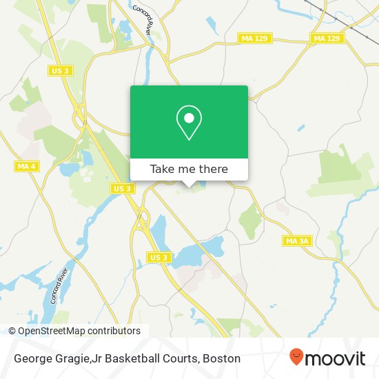 Mapa de George Gragie,Jr Basketball Courts