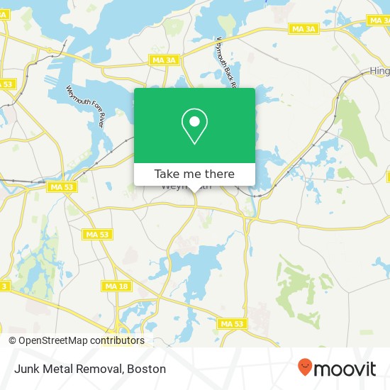 Junk Metal Removal map