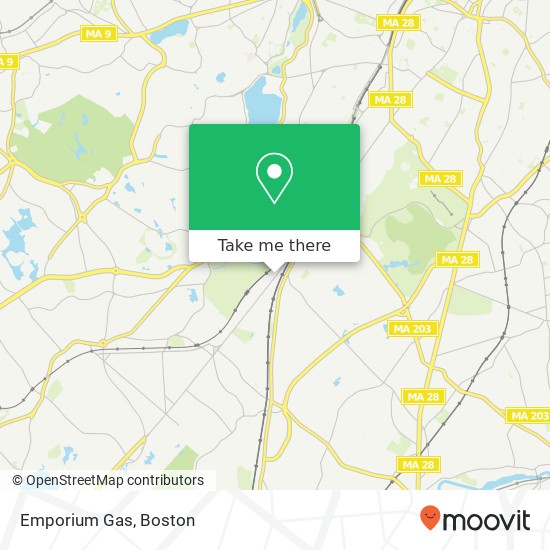 Emporium Gas map