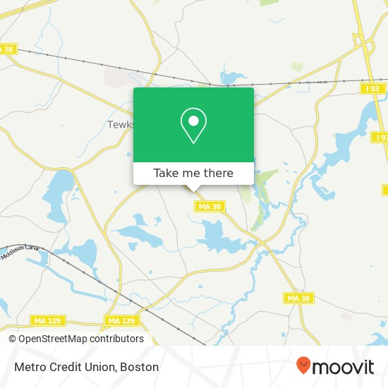 Metro Credit Union map