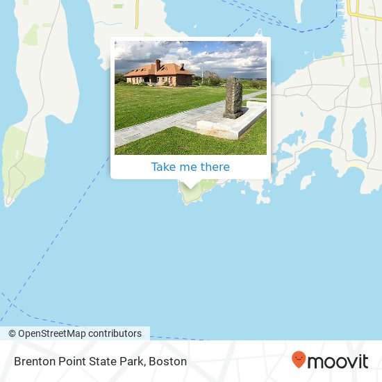 Brenton Point State Park map