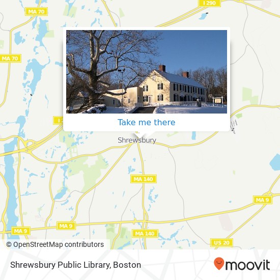 Shrewsbury Public Library map