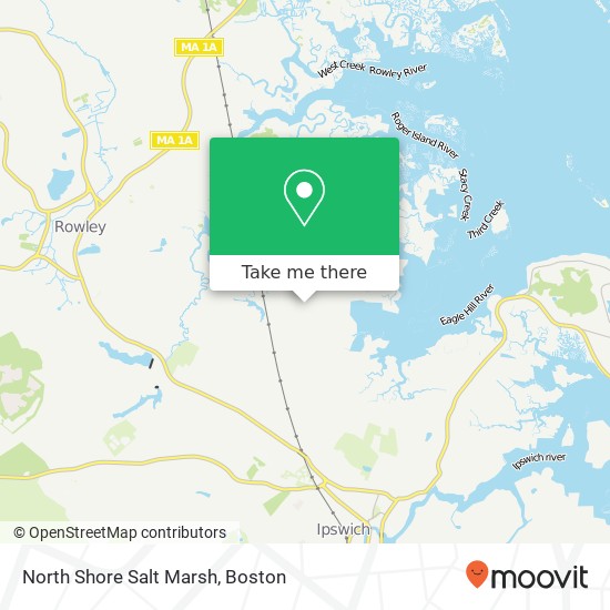 Mapa de North Shore Salt Marsh