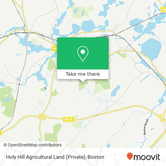 Mapa de Holy Hill Agricultural Land (Private)