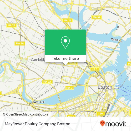 Mayflower Poultry Company map