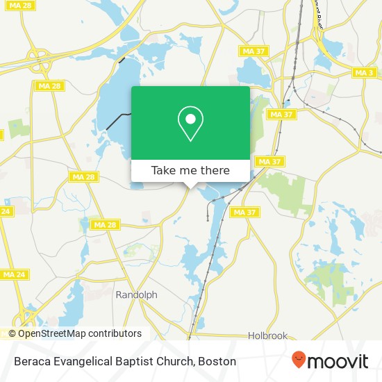 Mapa de Beraca Evangelical Baptist Church