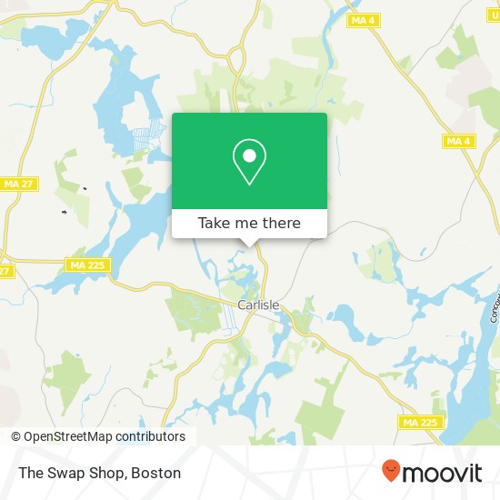 The Swap Shop map