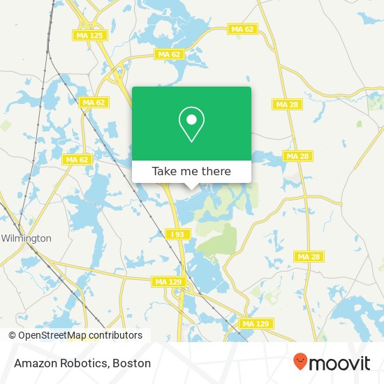 Amazon Robotics map