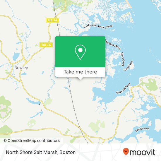 North Shore Salt Marsh map