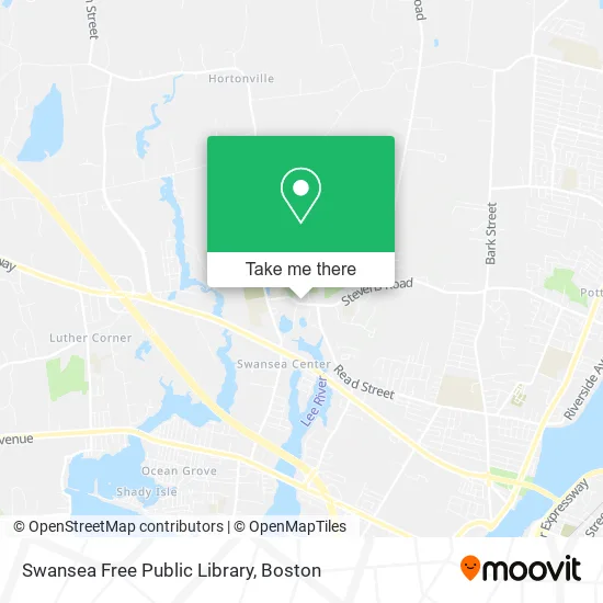 Swansea Free Public Library map