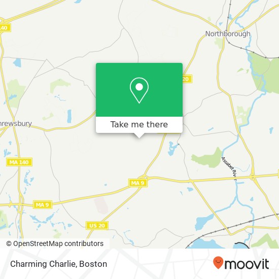 Charming Charlie map