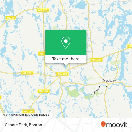 Mapa de Choate Park