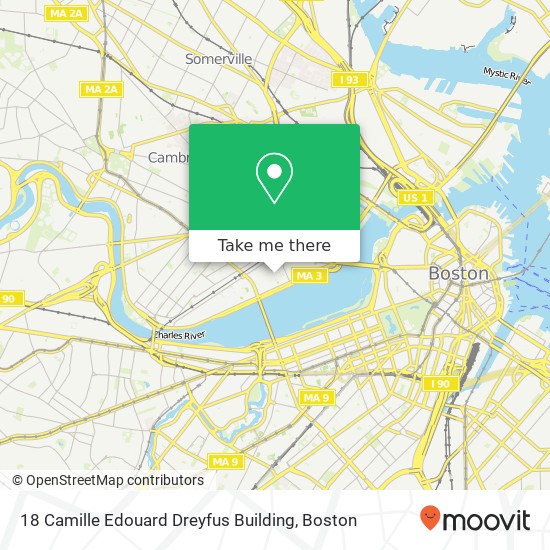 Mapa de 18 Camille Edouard Dreyfus Building