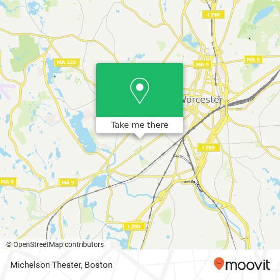 Mapa de Michelson Theater