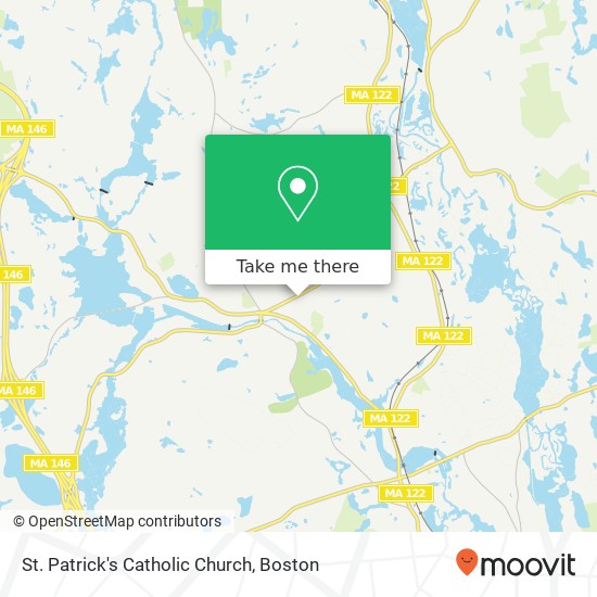 Mapa de St. Patrick's Catholic Church