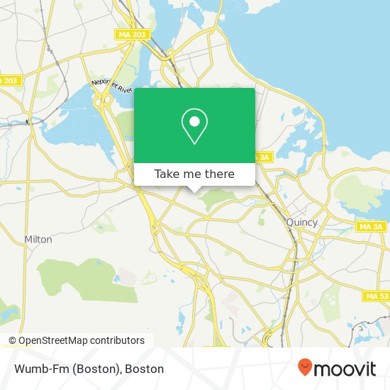 Wumb-Fm (Boston) map