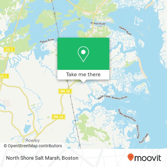 Mapa de North Shore Salt Marsh