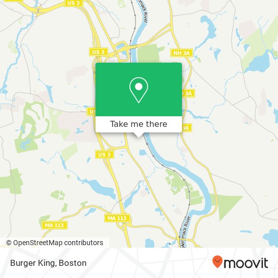 Burger King map