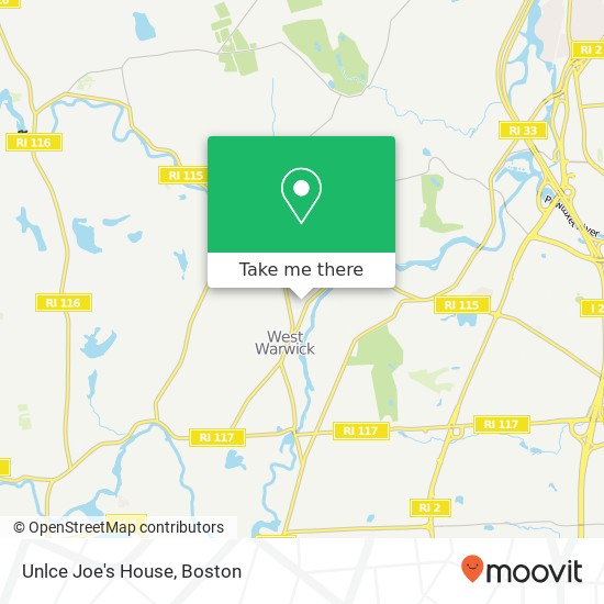 Unlce Joe's House map