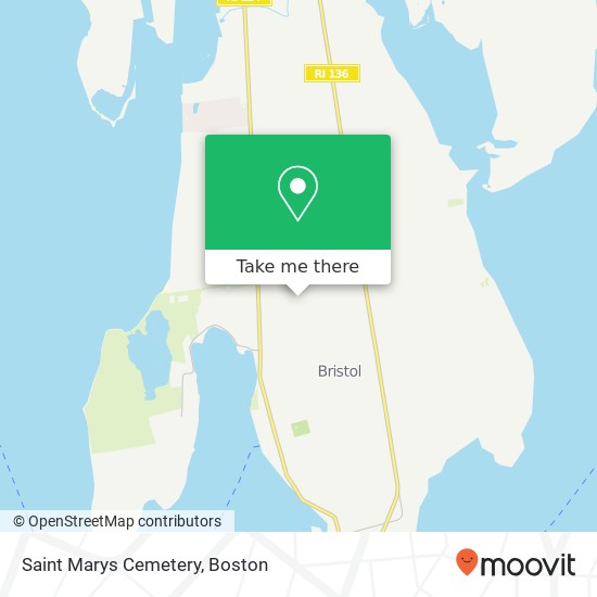 Mapa de Saint Marys Cemetery