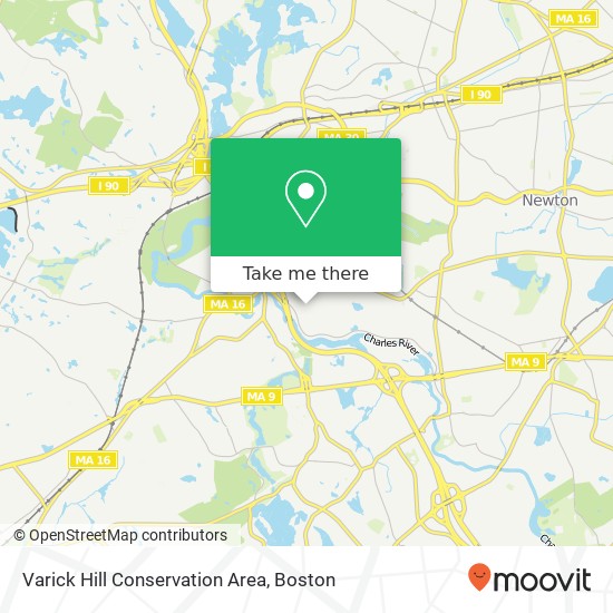 Mapa de Varick Hill Conservation Area