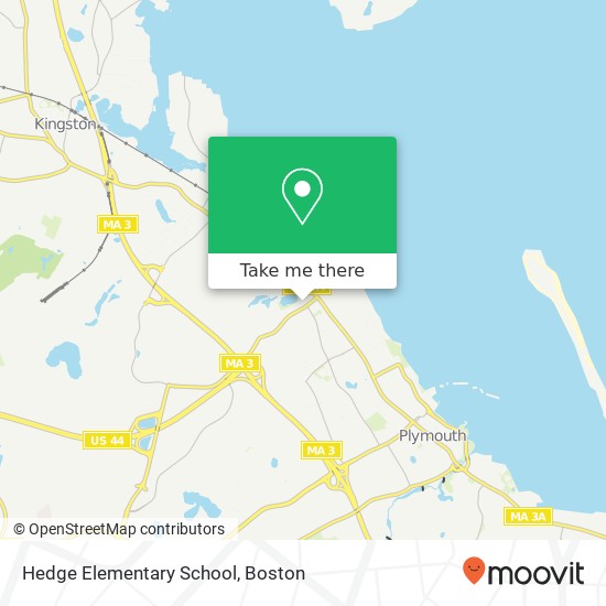 Hedge Elementary School map